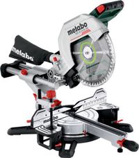 Metabo KGS 18 LTX BL 305 Accu-afkortzaag - Met trekfunctie - Kantelbare zaagkop - Inclusief onderstel