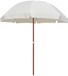 Maison Exclusive Parasol avec mât en acier, 240 cm, couleur sable