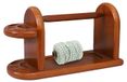 Omgoods - Support en bois pour pelotes de fil, avec système à manivelle pour le tricot et le crochet