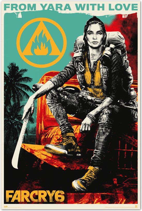 Grupo Erik Far Cry 6 From Yara With Love Poster 61x91,5cm
