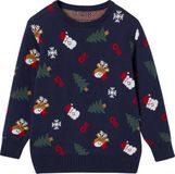 Vertbaudet Jacquard jongenstrui met grappige motieven voor de kerst