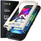 Merkloos Omgoods - Set van 2 Screen Protectors voor Nintendo Switch 7.9 Inch 9H Tempered Glass