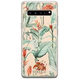 ERT GROUP mobiel telefoonhoesje voor Samsung S10 5G Babaco Flowers 048
