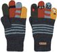 Barts Puppeteer Gants Unisexe Gris Acrylique Enfants Automne/Hiver Gants à la mode