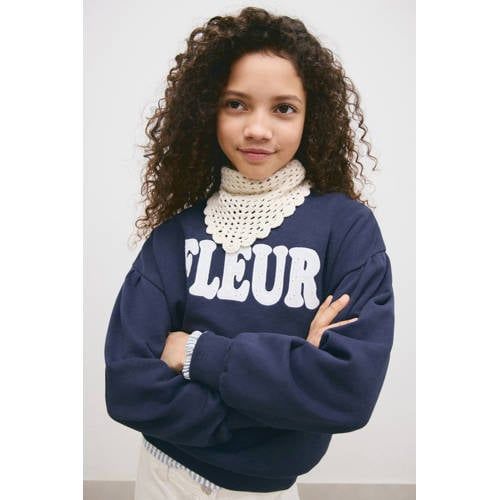 Mango Kids sweater donkerblauw