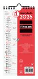 Finocam 782060026 Wandkalender 2026 Spaans Meerkleurig Metaal, Papier