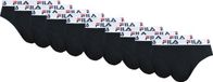 FILA - Urban Logo Brief | 10-Pack | Heren Slip | Maat XL - Zwart