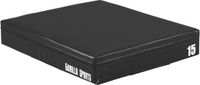 Gorilla Sports Plyo Box - 15 cm - Zwart - PVC - Jump box