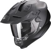 Scorpion ADF-9000 Air Solid Mat Parel Zwart Adventure Helm - Maat M