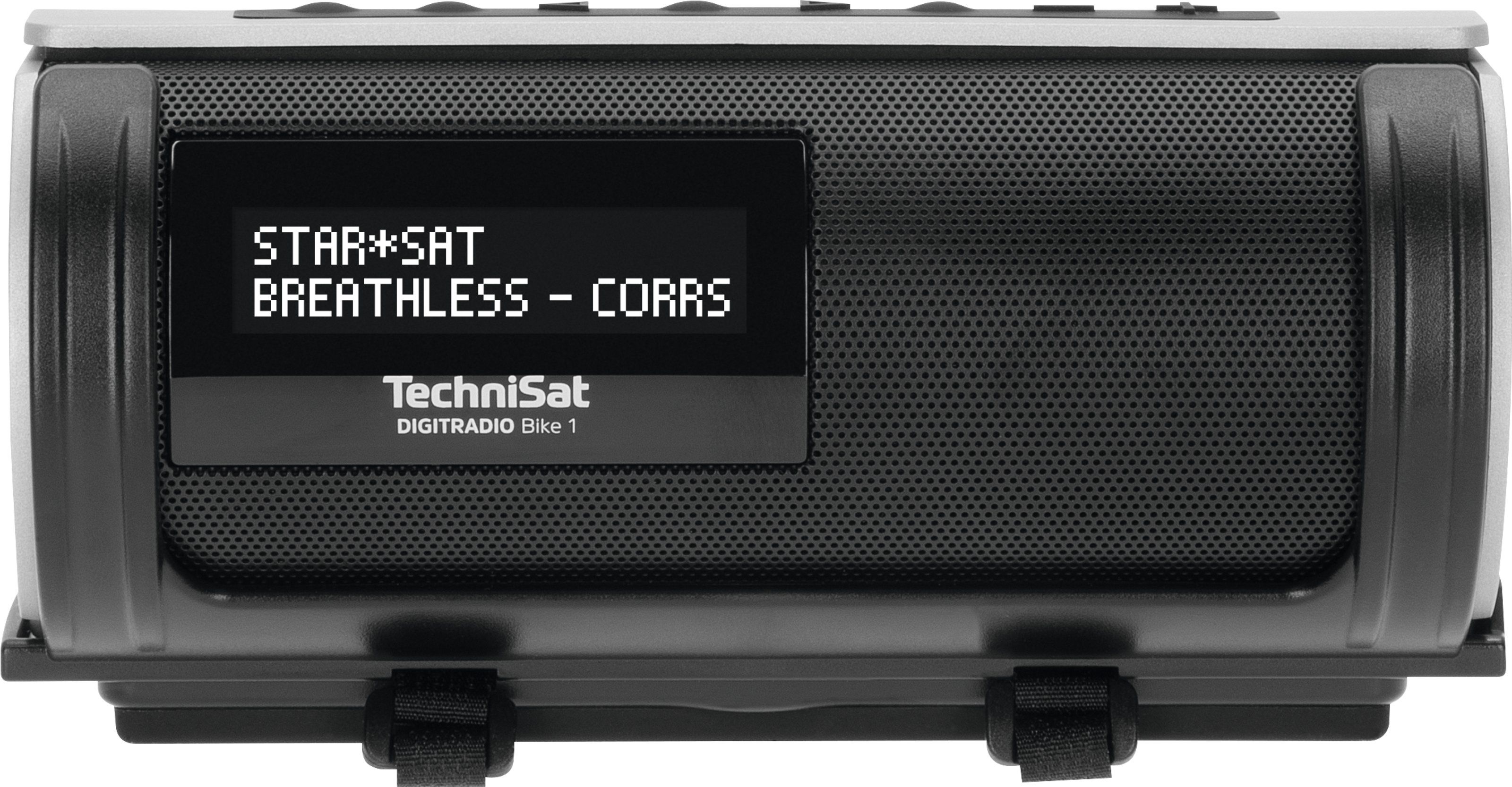 TechniSat Bike 1 - Draagbare DAB+ Radio - Bluetooth - Zwart/Zilver