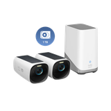 eufyCam S330 (eufyCam 3) + 1 TB Hard Drive White