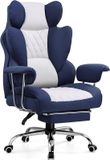GTPLAYER Ergonomische Gamingstoel - Donkerblauw