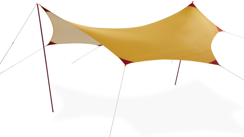 MSR Rendezvous 200 Wing V2 Tentaccessoires textiel geel 2019 Tent luifels