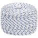 vidaXL Multifunctioneel touw 8 mm 25 m Wit en Blauw PP