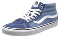 Vans SK8-Mid Reissue Denim 2 Tone Retro sneakers, bleu/blanc, numéro de modèle VN0A3MV8Q69, pointure : 35 EU