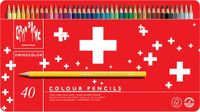 Caran d'Ache Swisscolor Aquarel Kleurpotloden - 40 stuks - Assorti