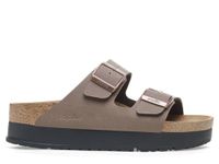 Birkenstock Arizona Papillio Flex Platform Birko Flor Narrow Dames Slippers Bruin