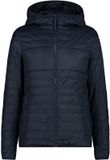 CMP Hooded jacket blauw polyester lange mouw met capuchon waterafstotend maat 56