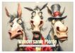 Wundersame Calvendo Wundersame Pferde. Karikaturen zwischen Humor, Melancholie und Fantasie (Wandkalender 2027 DIN A3 quer)