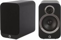 Q Acoustics 3020i Boekenplank Luidsprekers - Zwart - Per Paar