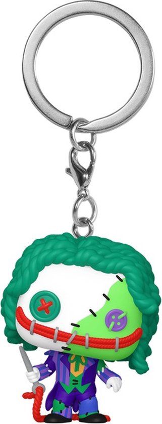 Funko Pocket Pop! Keychain - Dc Comics: Batman - Patchwork The Joker