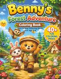 Benny's Forest Adventure Coloring Book