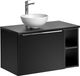 AC-Déco Rosario Wastafelmeubel, opbouwmodel - 80 cm - zwart
