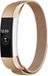Strap-it Fitbit Alta / Alta HR Milanese band - rosé goud - Maat: S