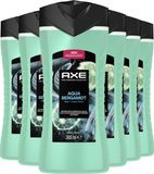 Axe Fine Fragrance Collection Aqua Bergamot Douchegel - 6 x 300 ml - Voordeelverpakking