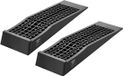 VEVOR Autohellingen, 2-Pack, 65 Mm Lift, Draagbare Autohellingen voor Garageonderhoud, Olieverversingen en Lage Voertuigen, Laadvermogen 2268 Kg (Per Helling)