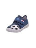 SUPERFIT Huisschoenen 'BILL' navy / zwart / wit