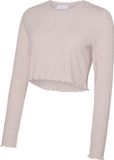 MAMALICIOUS MLSANJA LS JRS SHORT TOP Dames T-shirt L Violet