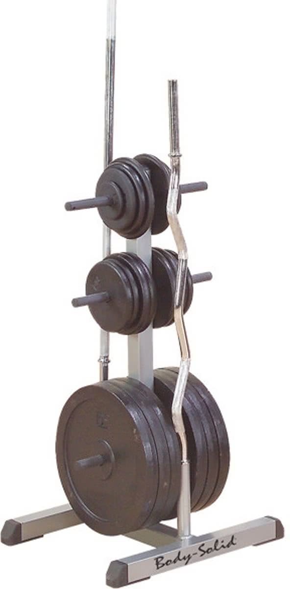 Body-Solid Standard Plate Tree & Bar Holder - 30 mm