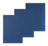 Pavo omslag-linnenlook DIN A4, 250 g/m2, 100-pack, blauw