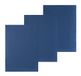 Pavo omslag-linnenlook DIN A4, 250 g/m2, 100-pack, blauw