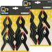 Merkloos / Sans marque Versluis Paint En Non-Paint B.V. Hobby lijmklemmen/veerklemmen 7,5 cm - 30x stuks