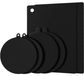 Set de 6 tapis de protection pour plaque de cuisson à induction résistants à la chaleur