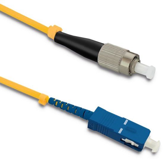 Qoltec Serie - Singlemode Patchcord - FC/UPC naar SC/UPC - 9/125 - G652D - 20m