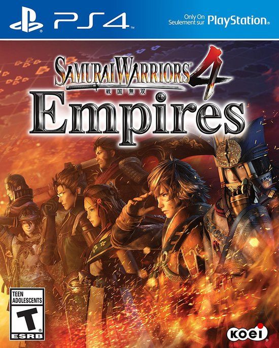 Koei Tecmo Games Samurai Warriors 4 Empires, PlayStation 4, Strategie, Standard edition, Blu-ray