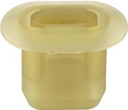 Kunststof Renault/Peugeot/Citroen/Nissan/Opel/PSA Kunststof moer voor binnen en buiten, 4,2 mm Schroef Diameter, 7,2 x 14,2 mm Punch, 15 stuks, Natuurlijk