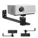 Support de projecteur, rotatif à 360°, métal, filetage 1/4 pouce, pour mur/plafond