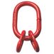Delta Topschalm met verloopringen | grade 80 volgens EN 1677 | 17 ton - YE.8.080.16