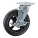Mammuth Zwenkwiel met rem 200 x 50mm rubber