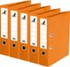 Kangaro Ringband map/ordners 2 gaats A4 - Set van 10x stuks - oranje
