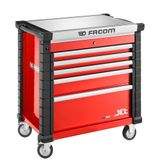 Facom JET.CRTCAR2 Chariot à outils 5 tiroirs M4 Carrosserie avec jeu d'outils JET.CRT5M4A + CM.CAR3
