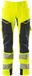 Mascot Accelerate Safe Pantalon avec poches genoux 19279-510 - jaune fluo/bleu marine foncé - C47 - 76