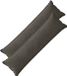 vidaXL - Taie d'oreiller - 2 pièces - Anthracite - 40 x 145 cm - Satin de coton