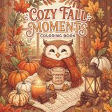 Cozy Fall Moments: A Cozy Autumn Coloring Book