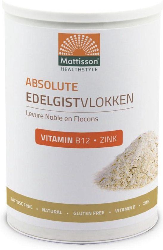 Mattisson Edelgistvlokken - Vitamine B12 & Zink - 200g