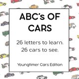 ABC of Cars: Youngtimer Edition - 26 Classic Cars from A to Z - A Car Alphabet Book for Kids Ages 3–6